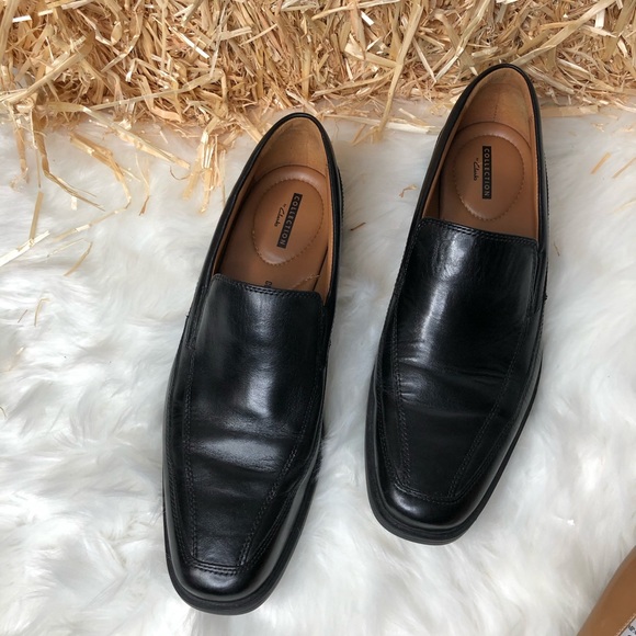 Collections by Clark’s Men’s Black Loafers SZ 10M - Picture 6 of 8